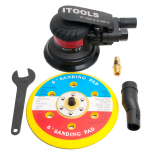 IT-152-2,5-H6-V Машинка шлифовальная пневматическая ITOOLS, орбита 2,5мм, 
подложка 152мм 6 отв. (шт.)