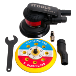 IT-125-5-H8-V Машинка шлифовальная пневматическая ITOOLS, орбита 5мм, 
подложка 125мм 8 отв. (шт.)