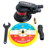 IT-152-5-H6-V Машинка шлифовальная пневматическая ITOOLS, орбита 5мм, 
подложка 152мм 6 отв. (шт.)