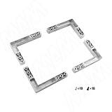 SECRET MAXI Комплект уголков для сборки рамочного профиля (4 больших)