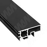 PS19 Вертик. профиль-ручка станд., черный (анод), L-6000