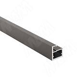 LINEA Профиль рамочный узкий, 20х22х8 мм, графит (краска), L-3000