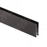 INTEGRO Горизонтальный профиль нижний графит (краска), L-6000