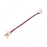 SLIM Коннектор для ленты 8 мм, провод 150 мм, IP20