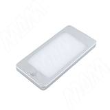 POCKET Светодиодный светильник с датчиком движения, 160x80 мм, серебро, 12V, нейтральный белый 4000К, 3W