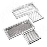 ROUND Комплект посудосушителей для углового шкафа (сушилка для посуды) 600х600 мм, хром