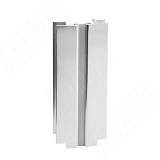 Мультиуголок алюминиевый (высота 120), алюминий глянцевый