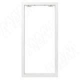 Пилар опора для стола П-образная, 60х30, 445xH1040 (+10 мм), белый (RAL 9003, муар)