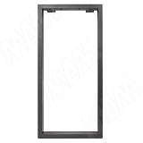 Пилар опора для стола П-образная, 60х30, 445xH1040 (+10 мм), графит