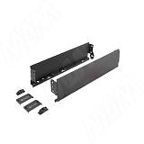 GX Box Комплект боковин ящика H80 мм, 300 мм, темно-серый