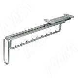 Штанга выдвижная алюм. матов., шарик. напр.