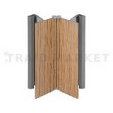 Мультиуголок (высота 100), дуб светлый