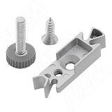 SLIM регулируемая опора, серебро