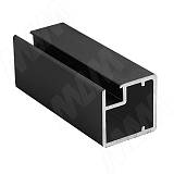 INTEGRO Профиль рамочный узкий, 19х20х19 мм, черный (анод), L-6000