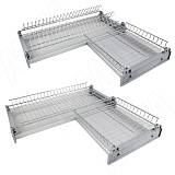 Комплект посудосушителей для углового шкафа 600х600 мм