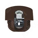 Эксцентрик усиленный в пластиковом корпусе 25 мм, коричневый