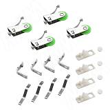 MiniShop комплект роликов для одной двери без вертикального профиля