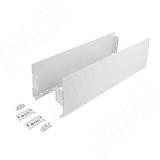 GX Box Комплект боковин ящика H120 мм, 400 мм, белый