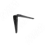 SIMPLE Менсолодержатель для деревянных полок 125х150мм, черный