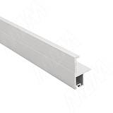 PRIDE Профиль-ручка узкая, серебро (анод), L-3000