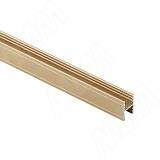 INTEGRO Профиль межсекционный золото матовое (анод), L-6000