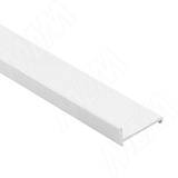 Декоративный профиль для 3708 и 2061, с ручкой, белый, L-2600