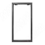 Пилар опора для стола П-образная, 60х30, 445xH870 (+10 мм), графит