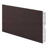 Цоколь пластиковый (высота 150, длина 4000 мм), венге