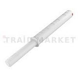 K-PUSH TECH толкатель усиленный 37 мм врезной с рез. демпфером, белый