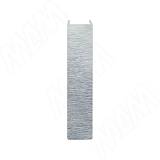 Конечный элемент (высота 120), алюминий шлифованый