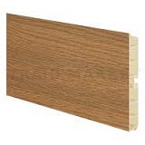 Цоколь пластиковый (высота 100, длина 4000 мм), дуб светлый