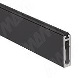 VOGUE Штанга прямоугольная 30х8, с демпфером, темная бронза, L-3000