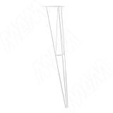 SPOKE опора для стола V-образная, 185х215х740 мм, белый