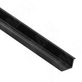 Направляющая врезная, черный, L-2600