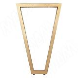Сальта опора для стола V-образная, 40х40, H870 (+10 мм), золото матовое
