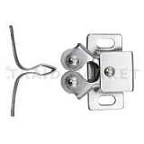 Защелка роликовая, никель