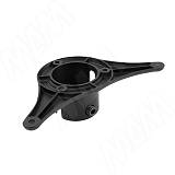 Крепление для опоры стола D60 мм, цвет черный