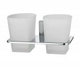 Подстаканник двойной стеклянный, К-5028D