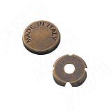 Заглушка для винта бронза состаренная