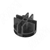 Крестовина для 4 стекол, 5 мм