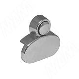 Крепление зеркала 5-6 мм к стене, хром