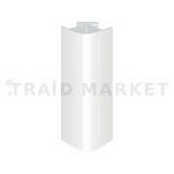 Уголок 90 градусов универсальный (высота 150), белый