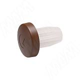 BI-MATERIALE Демпфер D5 мм, коричневый
