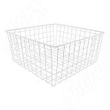 BASE Корзина сетчатая, 190х500х600 мм, белый