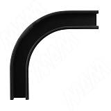 Радиус врезной, черный