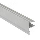 Профиль для фартука прижимной L=4,1м, серебро