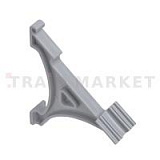 Кронштейн сетчатой полки, серый