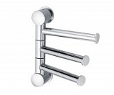 Держатель полотенец 3-е рога, короткие, K-1053