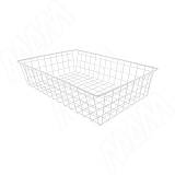 BASE Корзина сетчатая, 120x400x550 мм, белый