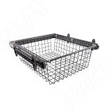 BELLE Корзина для белья, 500 мм, графит, полн. выдв.